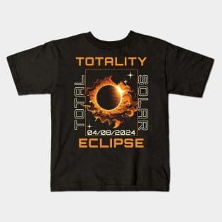 Total Solar Eclipse 2024 Astronomy Kids T-Shirt